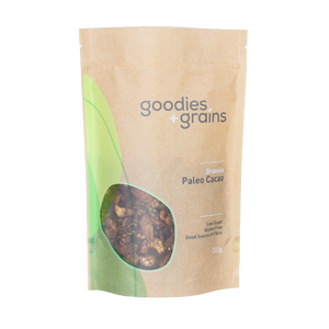 Paleo Cacao Granola - Goodies and Grains