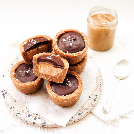 Salted Caramel Choc-Top Cups