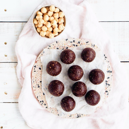 Raw Nutella Bites