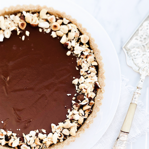 Raw Chocolate Hazelnut Tart