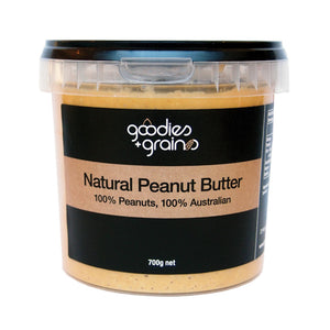Peanut Butter Natural - Goodies and Grains